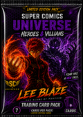 Super Comics Universe: Heroes and Villains Limited Edition Trading Card Pack